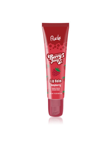 Rude Cosmetics Berry Juicy хидратиращ балсам за устни цвят Raspberry 10 мл.