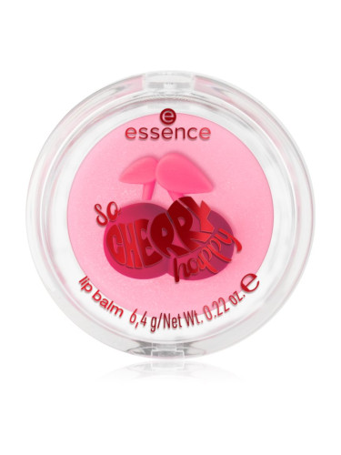 essence SO CHERRY happy балсам за устни цвят 01 Cheeky Cherry 6.4 гр.
