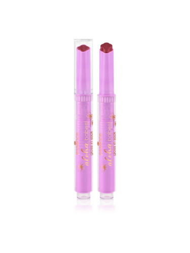 essence aloha, babes! кремообразен гланц за устни в стик цвят 01 Sunny Bliss, Flower Kiss 1.6 гр.