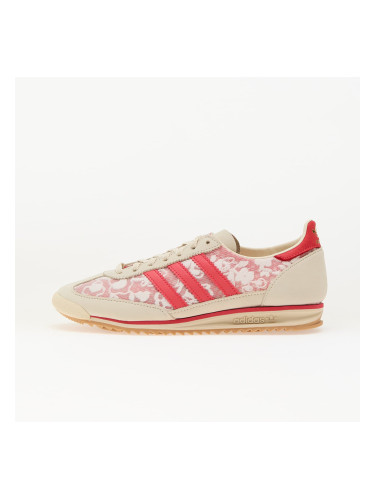 Сникърси adidas x Liberty London SL 72 OG Ftwr White/ Semi Green Spark/ Gum 3 EUR 40