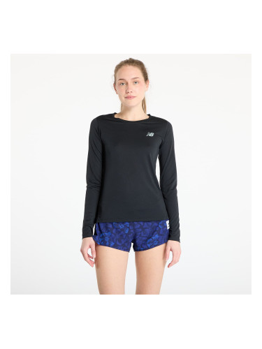 Тениска New Balance Sport Long Sleeve Black XS