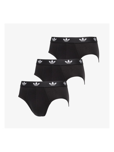 Slipy adidas Brief 3-Pack Black L