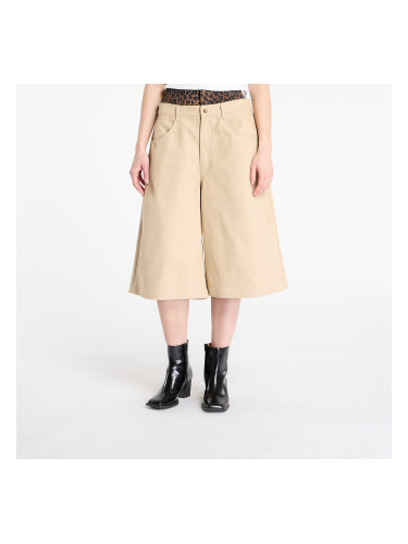 Къси панталони adidas Firebird Utility Jorts Stone Khaki/ Signal Green S/34