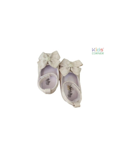 Бебешки сандалки Beige Bows