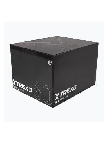 Сгъваема плиометрична кутия TREXO 60 cm black