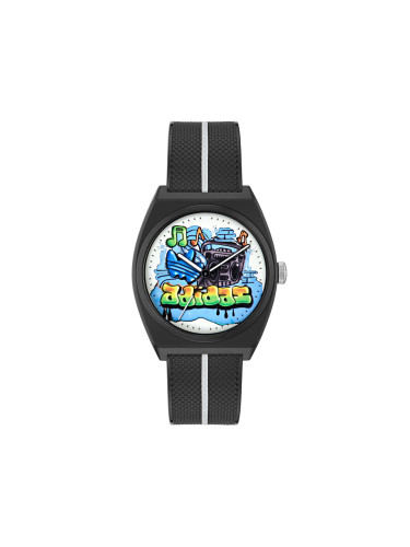 Часовник adidas Project Two AOST25041 Черен