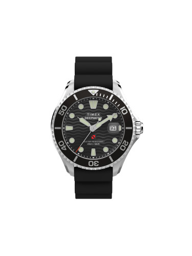 Часовник Timex Deepwater Meridian TW2W81600 Сребрист