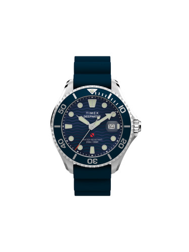 Часовник Timex Deepwater Meridian TW2W81500 Сребрист