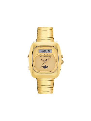 Часовник adidas Retro Wave Three Chronograph AOSY25014 Златист