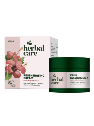 Регенериращ крем за лице с ниацинамид и хибискус Farmona HERBAL CARE