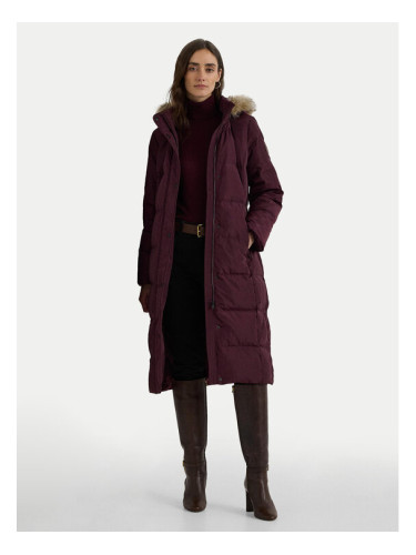 LAUREN RALPH LAUREN Зимно палто 297957518003 Бордо Regular Fit