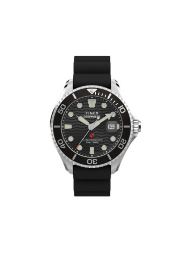 Timex Часовник Deepwater Meridian TW2W81600 Сребрист
