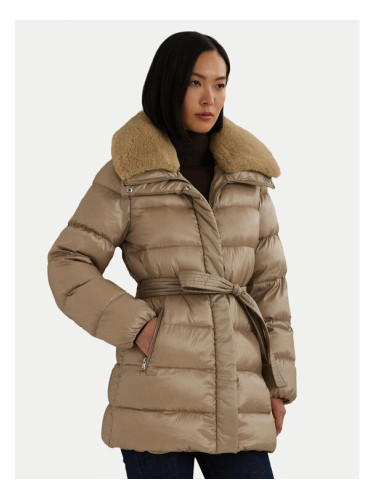 LAUREN RALPH LAUREN Зимно палто 297957500001 Бежов Regular Fit