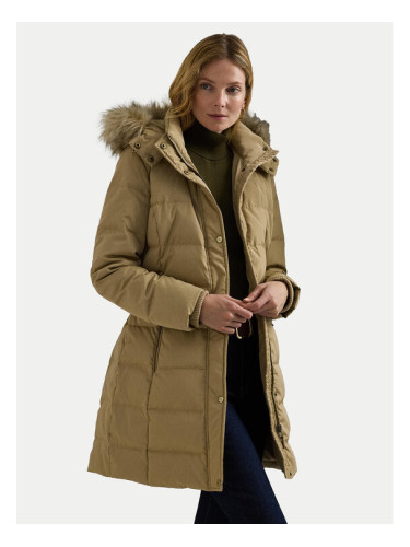 LAUREN RALPH LAUREN Зимно палто 297957517001 Бежов Regular Fit