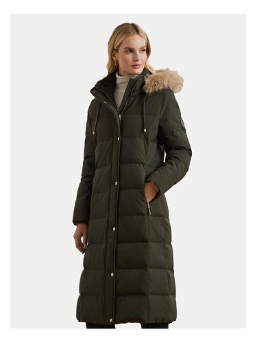 LAUREN RALPH LAUREN Зимно палто 297957509005 Зелен Regular Fit