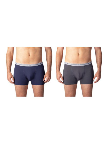 Bellinda 
ULTRA RESIST BOXER 2x - Double pack of cotton boxer shorts - grey - blue