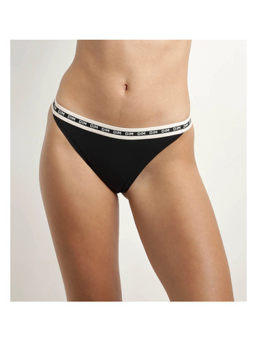 DIM ICONS THONG - Women's Thong - Black