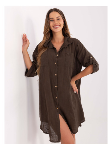 Dress-TW-SK-BI-22263.00-dark brown