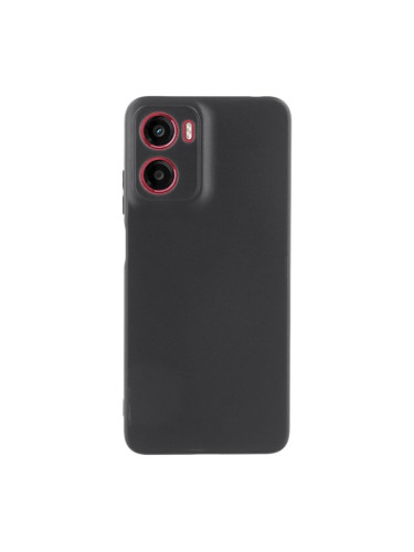 Силиконов кейс iPaky матиран, За Motorola Moto G05/E15, Черен