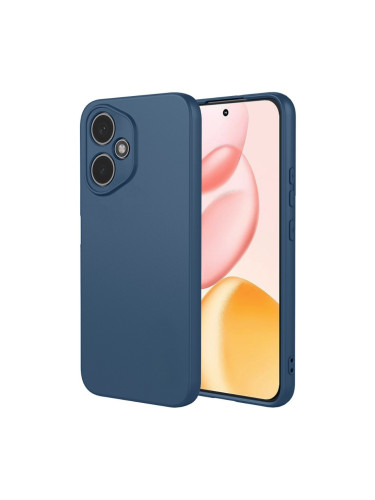 Силиконов кейс iPaky матиран, За Honor 400, Тъмносин