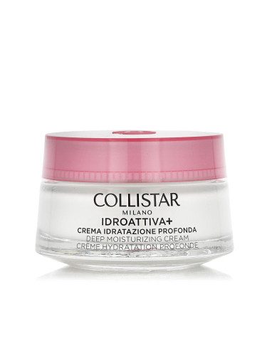 Collistar Idroattiva+ Deep Moisturizing Cream Дневен крем за лице за жени 50 ml