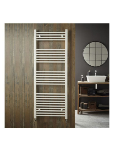 Лира за баня, БЯЛ МАТ, стоманена 847W KARAG NILE