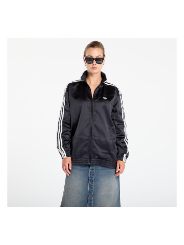 Яке adidas Originals Satin Firebird Track Top Ruffle 3-Stripes Black XXS