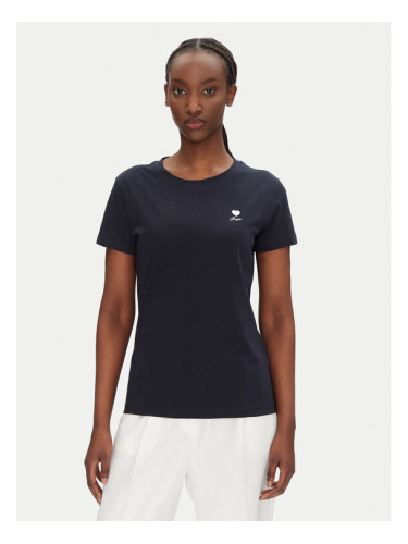 BOSS Тишърт C_Esogo_3 50545288 Тъмносин Regular Fit