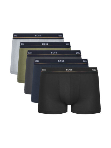 BOSS Комплект 5 чифта боксери Essential 50531660 Черен