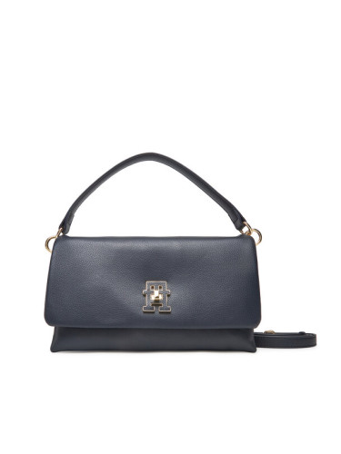 Tommy Hilfiger Дамска чанта Th Modern Conv Crossover AW0AW17465 Тъмносин