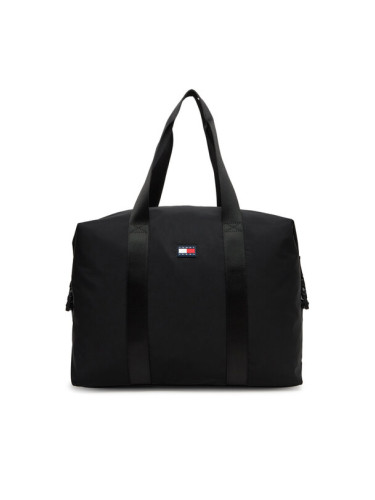 Tommy Jeans Сак Tjm Urban Duffle AM0AM13399 Черен