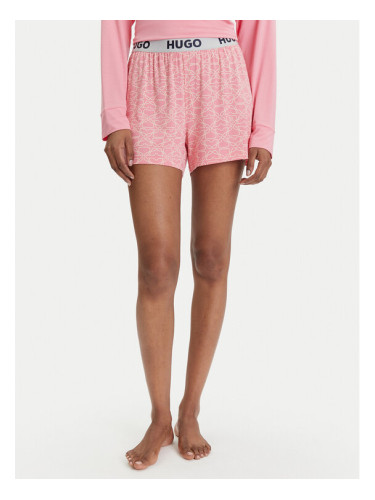 HUGO Пижамени шорти Unite 50490704 Розов Relaxed Fit