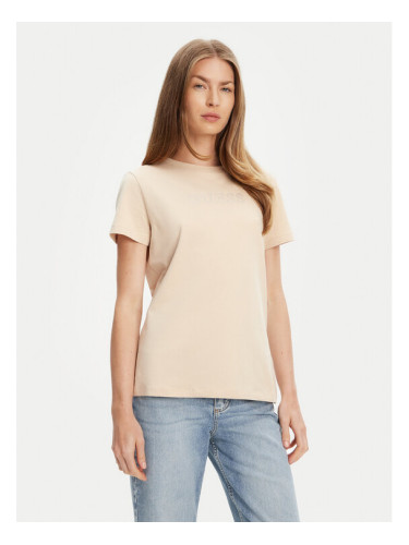 Guess Тишърт V3BI11 J1314 Бежов Regular Fit