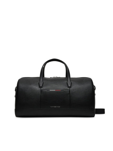 Tommy Hilfiger Сак Th Central Duffle AM0AM13485 Черен