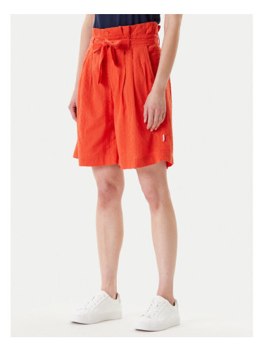 Mustang Шорти от плат Darrah 1016586 Оранжев Relaxed Fit