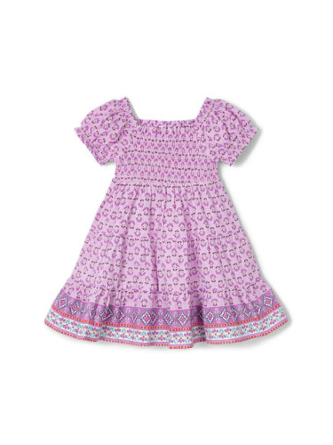 Mayoral Лятна рокля 3932 Розов Regular Fit