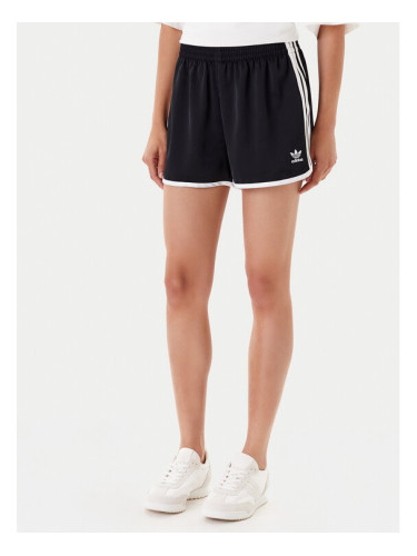 adidas Спортни шорти adicolor 3-Stripes Sprinter JD3119 Черен Loose Fit