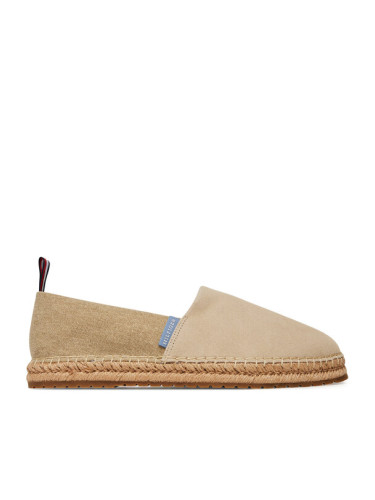 Tommy Hilfiger Еспадрили Hilfiger Flex Mix Espadrille FM0FM05497 Бежов