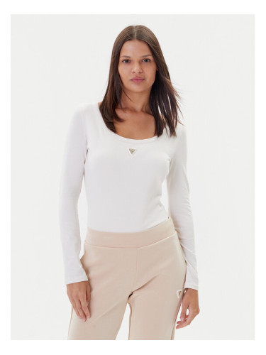 Guess Боди V4YP07 J1314 Екрю Slim Fit