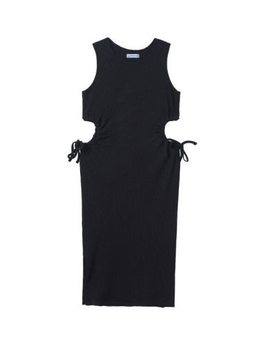 Mayoral Лятна рокля 6985 Черен Regular Fit