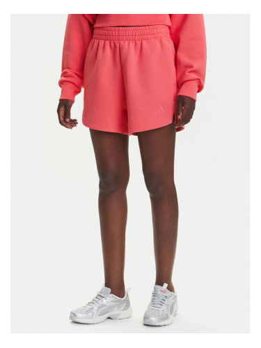 adidas Спортни шорти ALL SZN Soft Lux KD9767 Коралов Loose Fit