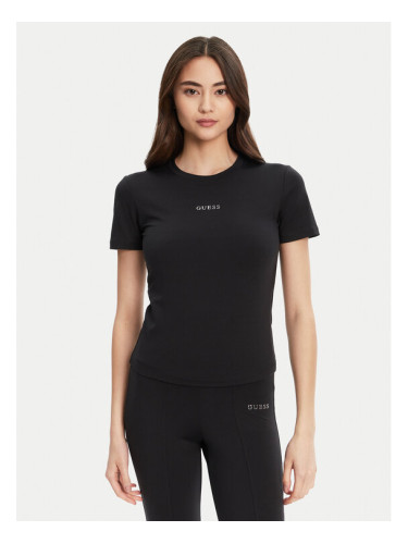 Guess Тишърт V5RI10 KCD02 Черен Regular Fit