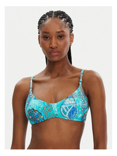 Seafolly Горнище на бански La Mer 31465-214 Електриков