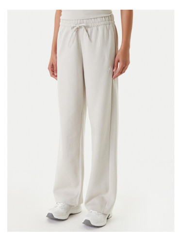 adidas Долнище анцуг Essentials Small Logo Feel Cozy JC5922 Бежов Regular Fit