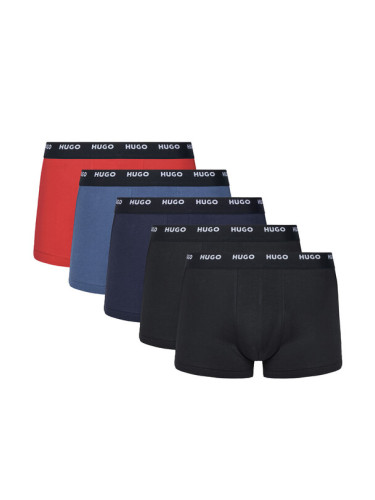 HUGO Комплект 5 чифта боксери 50532619 Цветен