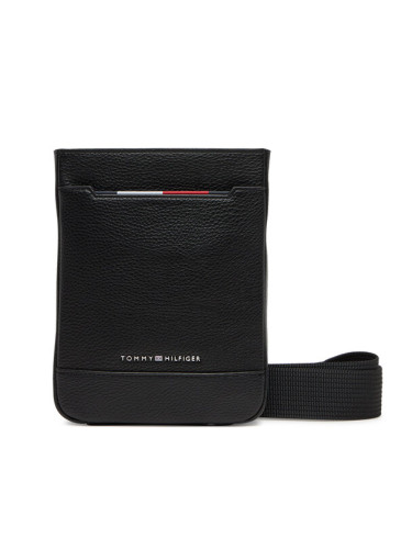 Tommy Hilfiger Мъжка чантичка Th Central Mini Crossover AM0AM13487 Черен