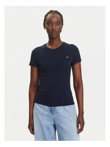 Tommy Jeans Комплект 2 тишъртки DW0DW21366 Цветен Slim Fit