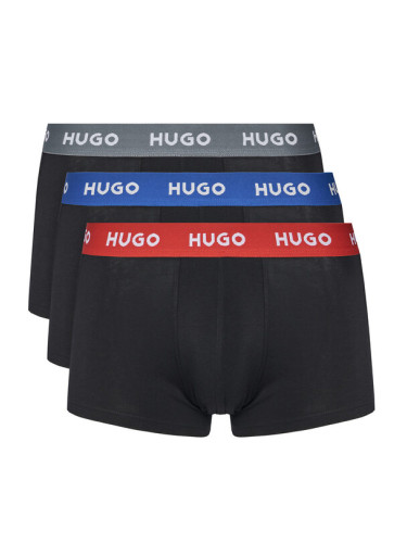 HUGO Комплект 3 чифта боксерки 50532611 Цветен