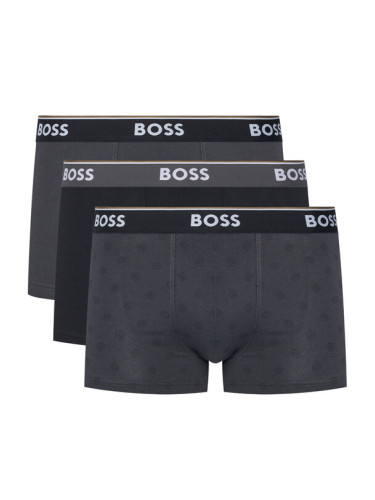 BOSS Комплект 3 чифта боксерки 50531701 Цветен