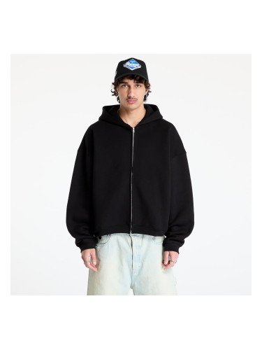 Суитшърт REPRESENT Initial Boxy Zip Hoodie Black XL